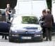 Nicolas Sarkozy et Carla Bruni quittent leur domicile du XVIe arrondissement, direction Marrakech, le 16 mai 2012.