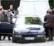 Nicolas Sarkozy et Carla Bruni quittent leur domicile du XVIe arrondissement, direction Marrakech, le 16 mai 2012.