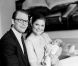 Portrait de la princesse Estelle de Suède avec ses parents la princesse Victoria et le prince Daniel diffusé par la Maison royale en avril 2012.