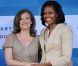 Valérie Trierweiler et Michelle Obama déjà très complices !