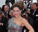 Kelly Brook lors de la montée des marches le 21 mai 2012 dans le cadre du Festival de Cannes lors de la présentation du film d'Alain Resnais Vous n'avez encore rien vu