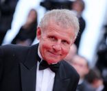 Patrick Poivre d\'Arvor le 21 mai 2012 lors de la montée des marches pour la présentation du film Vous n\'avez encore rien vu dans le cadre du 65ème Festival de Cannes