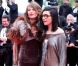 Le duo Brigitte le 21 mai 2012 lors de la montée des marches pour la présentation du film Vous n'avez encore rien vu dans le cadre du 65ème Festival de Cannes