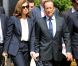 Valérie Trierweiler et François Hollande en visite à Washington, le 18 mai 2012.
