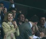 Letizia et Felipe d'Espagne au match Espagne-Russie, le 10/06/08