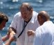 Harvey Weinstein au déjeuner en l'honneur de Jean-Paul Belmondo organisé par  Paris Match  à l'Eden Roc, au Cap d'Antibes, le 17 mai 2012.