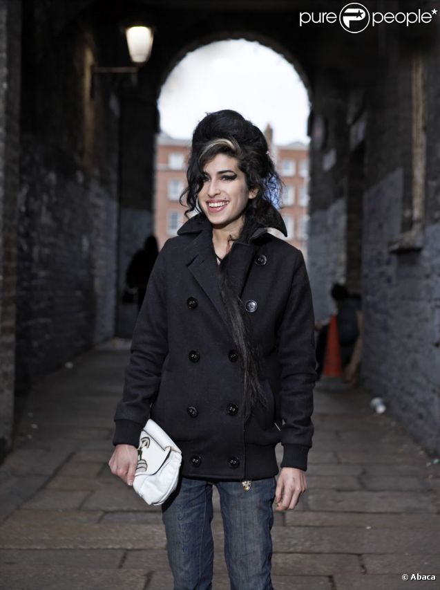 Amy Winehouse, Londres, février 2007.