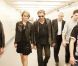Johnny Hallyday et Laeticia dans le métro de Moscou, le 30 mai 2012.