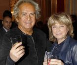 Danièle Thompson et Albert Koski, en mars 2012 à Paris.
