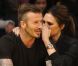 David et Victoria Beckham au Staples Center à Los Angeles, le 1er mai 2012.