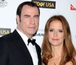 John Travolta et Kelly Preston à Los Angeles, le 14 janvier 2012.