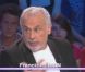Francis Perrin et Gersende sur le plateau d' On n'est pas couché , émission diffusée le samedi 9 juin sur France 2.
