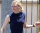 Cate Blanchett sur le tournage de  Knight of Cups  de Terrence Malick, à Los Angeles le 9 juin 2012.