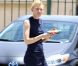 Cate Blanchett sur le tournage de  Knight of Cups  de Terrence Malick, à Los Angeles le 9 juin 2012.