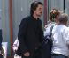Christian Bale sur le tournage de  Knight of Cups  de Terrence Malick, à Los Angeles le 9 juin 2012.