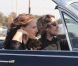 Natalie Portman et Christian Bale sur le tournage de  Knight of Cups  de Terrence Malick, à Los Angeles le 4 juin 2012.