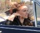 Natalie Portman et Christian Bale sur le tournage de  Knight of Cups  de Terrence Malick, à Los Angeles le 4 juin 2012.