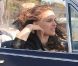 Christian Bale et Natalie Portman sur le tournage de  Knight of Cups  de Terrence Malick, à Los Angeles le 4 juin 2012.