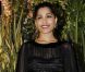 Freida Pinto, tout sourire au moment d'assister au défilé Croisière 2013 de Salvatore Ferragamo à la Galerie Denon au Louvre. Paris, le 12 juin 2012.