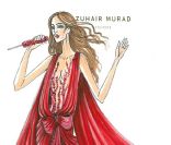 Tenue imaginée par Zuhair Murad pour la tournée de Jennifer Lopez