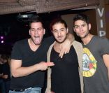 Zelko, Rudy et Simon ( Secret Story 5) au Duplex, discothèque parisienne, le mardi 19 juin 2012.