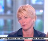 Maïtena Biraben aux commandes de la dernière Matinale sur Canal + le 22 juin 2012