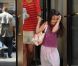 Suri Cruise avec sa mère Katie Holmes. New York le 22 juin 2012.