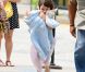 Suri Cruise dans les rues de New York, le 22 juin 2012.