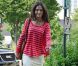 Katie Holmes, ose la jupe esprit nuisette dans les rues de New York, le 22 juin 2012.