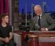 Justin Bieber, sur le plateau du  David Letterman Show , le jeudi 21 juin 2012.