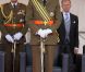 La famille grand-ducale de Luxembourg s'est rassemblée pour le Te Deum en la cathédrale Notre-Dame et la parade militaire de la Fête nationale, le 23 juin 2012.