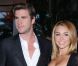 Miley Cyrus et Liam Hemsworth à la soirée organisée en l'honneur du jeune acteur par l'Australians In film, à Los Angeles, le 27 juin 2012.