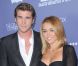 Miley Cyrus et Liam Hemsworth à la soirée organisée en l'honneur du jeune acteur par l'Australians In film, à Los Angeles, le 27 juin 2012.