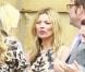 Kate Moss au mariage de Jade Jagger au Aynhoe Park Hotel à Banbury, le 30 juin 2012.