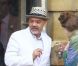 Christian Louboutin au mariage de Jade Jagger au Aynhoe Park Hotel à Banbury, le 30 juin 2012.