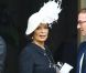 Bianca Jagger au mariage de sa fille Jade Jagger au Aynhoe Park Hotel à Banbury, le 30 juin 2012.