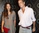 Andrea Casiraghi et Tatiana Santo Domingo lors d'une soirée Tod's à l'ambassade d'Italie à Paris, le 2 octobre 2011. Leurs fiançailles ont été annoncées le 4 juillet 2012 par la princesse Caroline de Hanovre, dont Andrea est le fils aîné.