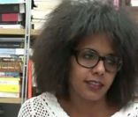  Audrey Pulvar se confie à l'AFP sur sa nouvelle mission au sein de la rédaction des  Inrockuptibles , le 17 juillet 2012. 
