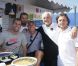 Christian Bimes, Cédric Pioline, Henri Leconte et David Ginola, lors du tournoi  Classic Tennis Tour , les jeudi 12 et vendredi 13 juillet à St-Tropez.