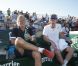 Bjorn Borg et John McEnroe, lors du tournoi  Classic Tennis Tour , les jeudi 12 et vendredi 13 juillet à St-Tropez.