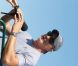 David Ginola, lors du tournoi  Classic Tennis Tour , les jeudi 12 et vendredi 13 juillet à St-Tropez.