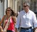  Sofia Vergara et Nick Loeb : promenade en amoureux à Paris rue Saint Honoré le 17 juillet 2012 