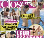 Le magazine  Closer  du samedi 21 juillet 2012.