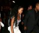 Rihanna et son entourage dans les rues de Saint-Tropez le 21 juillet 2012.