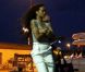 Rihanna dans les rues de Saint-Tropez le 21 juillet 2012.