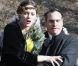 Marion Cotillard et Joaquin Phoenix pendant le tournage de  Low Life  en février 2012 à New York.