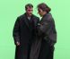 Marion Cotillard et Joaquin Phoenix pendant le tournage de  Low Life  en février 2012 à New York.