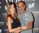 Christian Audigier et sa compagne Nathalie font la fête au VIP Room de Jean-Roch, le samedi 28 juillet 2012. Le styliste y lançait sa marque Lady Baltimore.