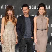 Jessica Biel, Colin Farrell et Kate Beckinsale le 28 juillet 2012 à Los Angeles