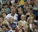 Les princes William et Harry assistaient ensemble à la finale du concours général par équipes de gymnastique, le 30 juillet 2012 lors des Jeux olympiques de Londres. Les frères ont explosé de joie lorsque l'équipe du Royaume-Uni a décroché la médaille de bronze.